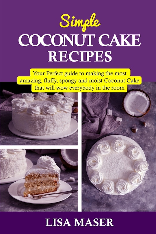 Front cover_Simple Coconut Cake Recipes