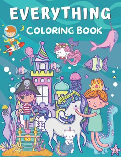 Front cover_Everything Coloring Book
