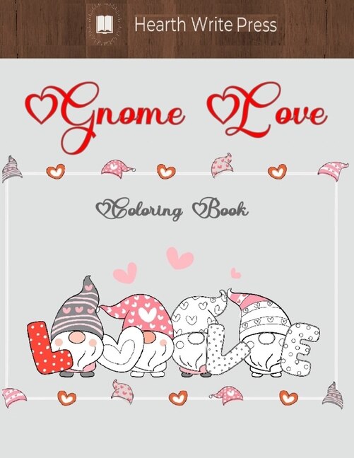 Front cover_Gnome Love coloring book