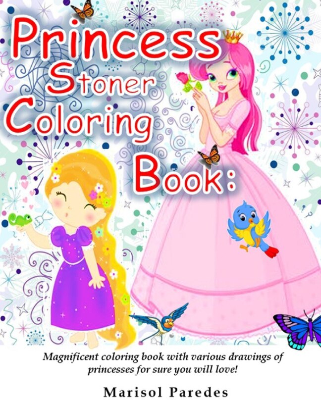 Couverture_Princess Stoner Coloring Book