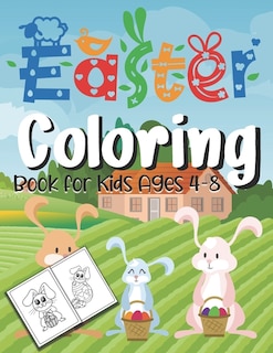 Couverture_Easter Coloring Book For Kids Ages 4-8