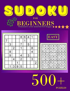 Front cover_Sudoku for beginners