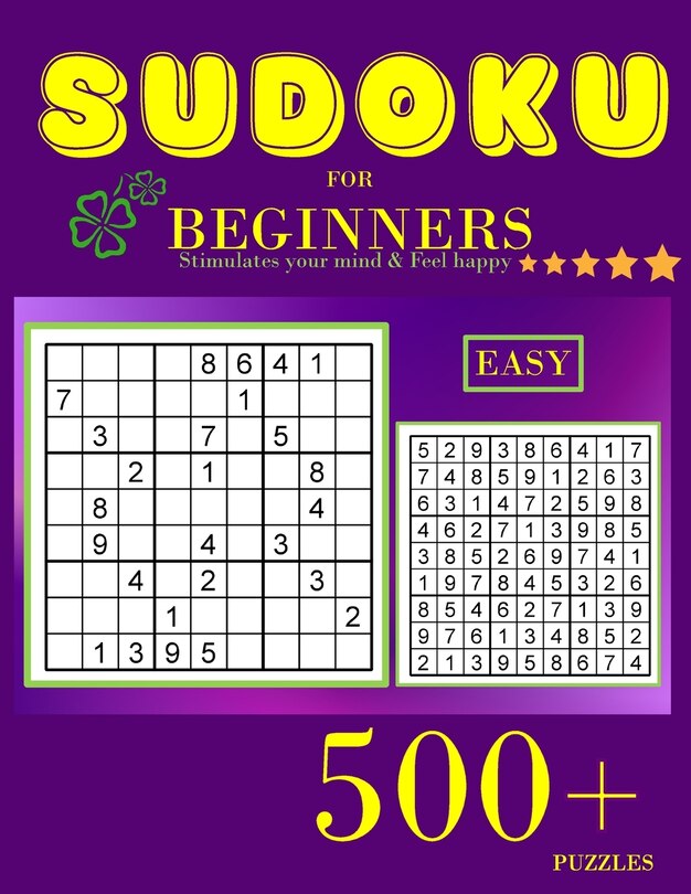 Front cover_Sudoku for beginners
