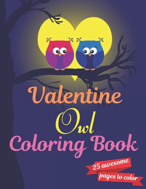 Front cover_Valentine Owl Coloring Book