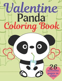 Front cover_Valentine Panda Coloring Book