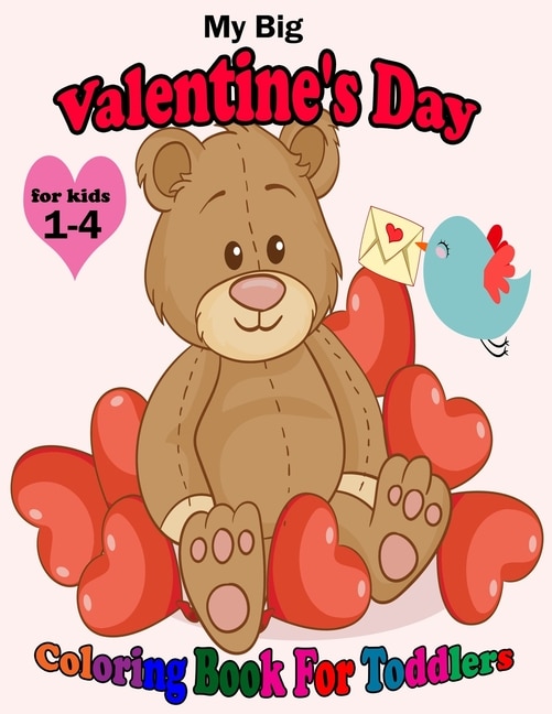 Couverture_My Big Valentine's Day Coloring Book For Toddlers