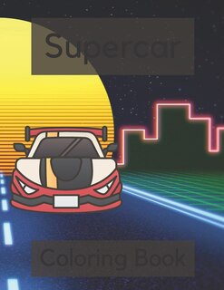 Front cover_Supercar Coloring Book