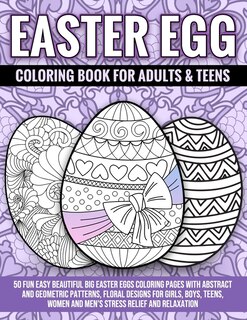 Couverture_Easter Egg Coloring Book For Adults & Teens