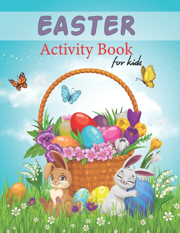 Front cover_Easter Activity Book For Kids