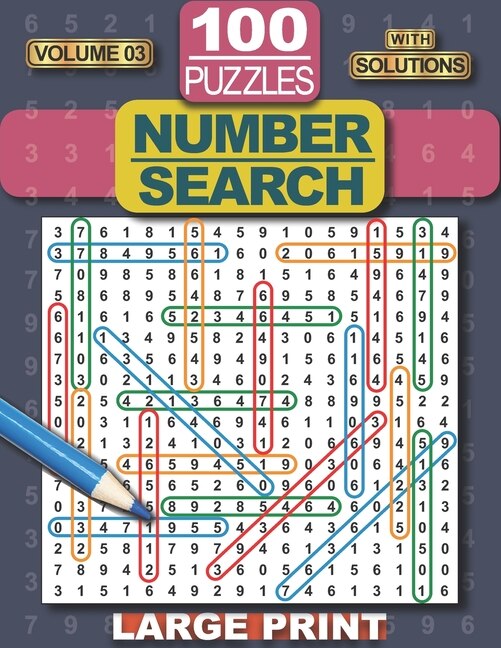 Front cover_Number Search Puzzle Book