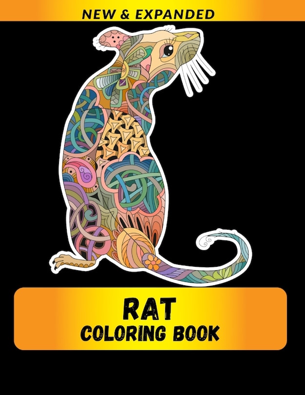 Front cover_Rat Coloring Book (New & Expanded)
