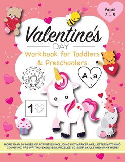 Couverture_Valentine's Day Workbook for Toddlers and Preschoolers