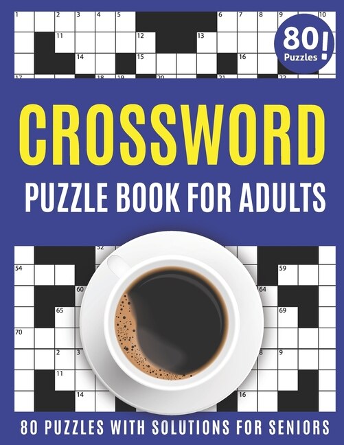 Couverture_Crossword Puzzle Book For Adults