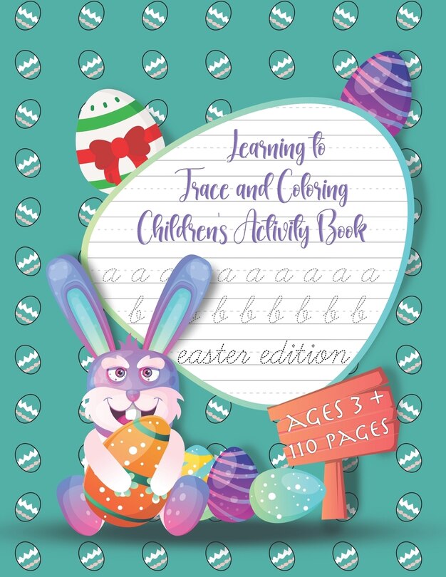 Couverture_Learning to Trace and Coloring Children's activity book