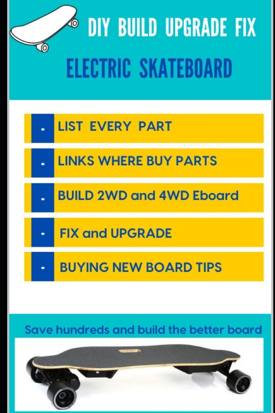 Front cover_DIY Build Upgrade Fix Electric Skateboard