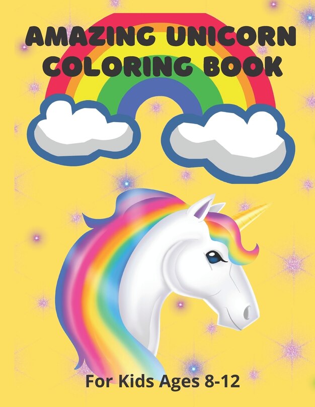 Couverture_Amazing Unicorn Coloring Book