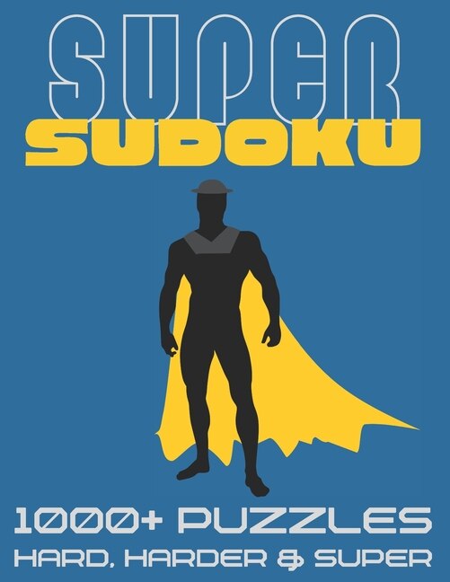Front cover_Super Sudoku 1000+ Puzzles - Hard, Harder and Super