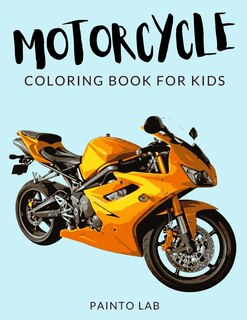 Couverture_Motorcycle Coloring Book for Kids