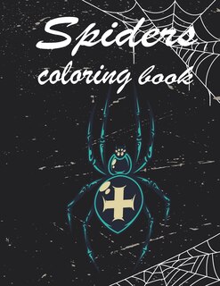 Couverture_Spiders coloring book