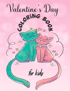 Front cover_Valentines Day Coloring Book for Kids