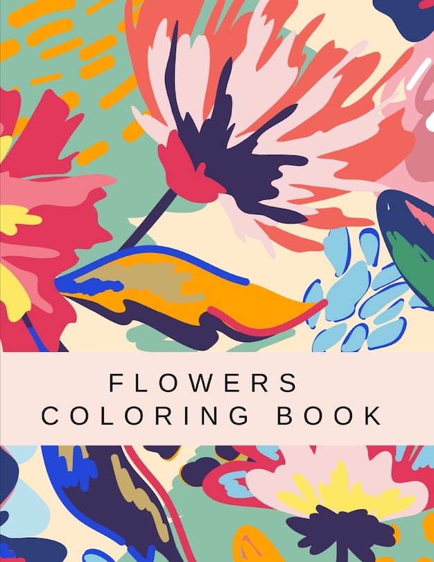Couverture_Flowers Coloring Book