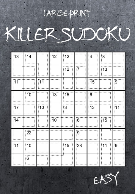 Couverture_Large Print Easy Killer Sudoku