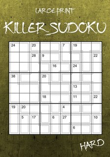 Front cover_Large Print Hard Killer Sudoku