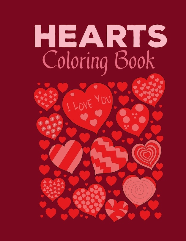 Front cover_Hearts Coloring Book