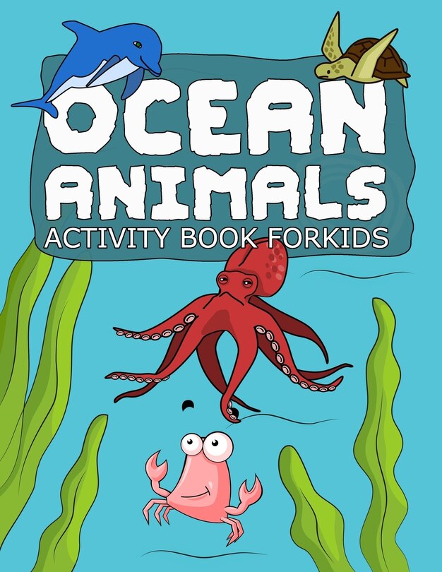Couverture_Ocean Animals Activity Book For Kids