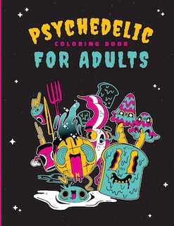 Couverture_Psychedelic Coloring Book For Adults