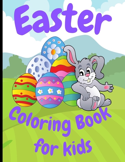 Front cover_Easter Coloring Book for Kids