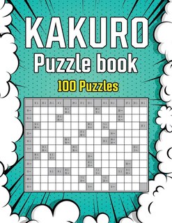 Front cover_kakuro Puzzle Book 100 Puzzles