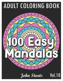 Front cover_100 Easy Mandalas