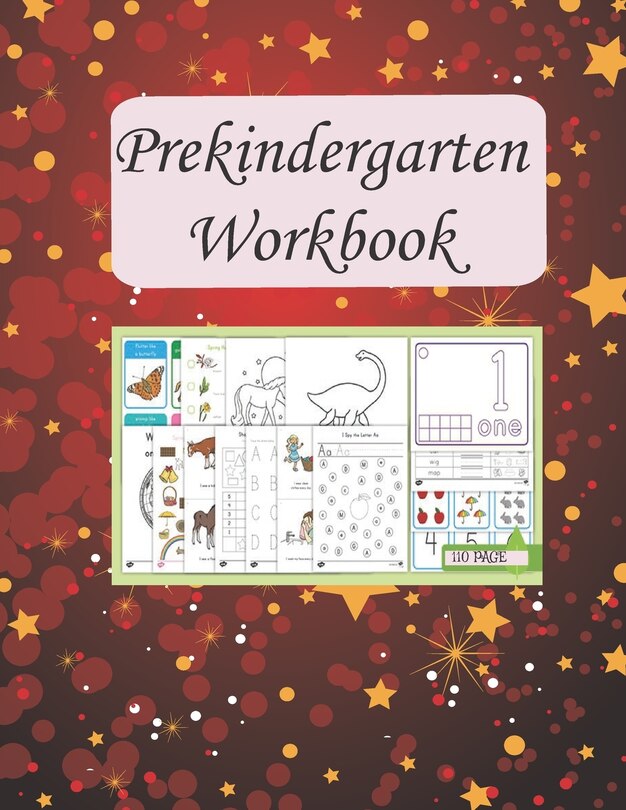 Front cover_Prekindergarten Workbook