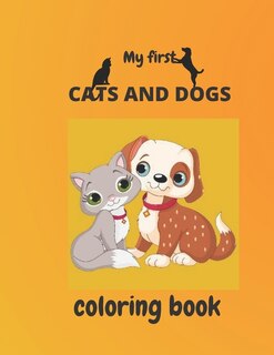 Couverture_my first cats and dogs coloring book