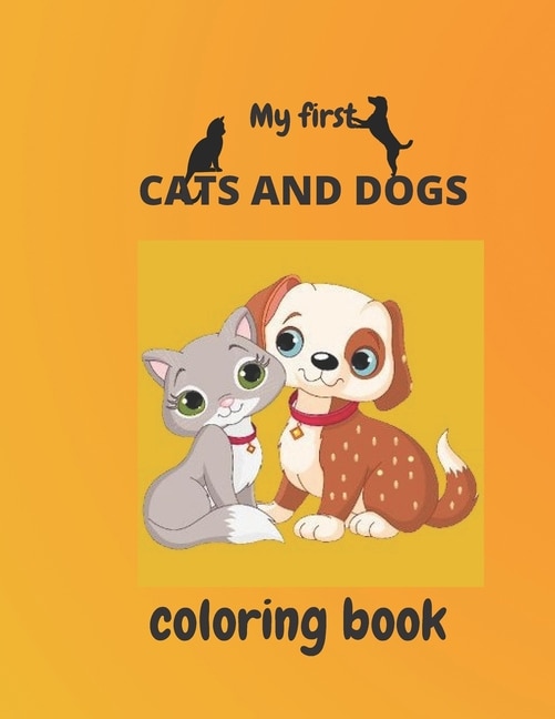 Couverture_my first cats and dogs coloring book