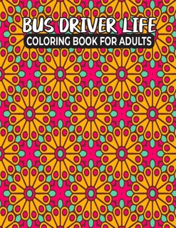Couverture_Bus Driver Life Coloring Book for Adults