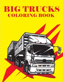 Front cover_Big Trucks Coloring book