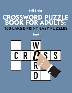 Front cover_Crossword Puzzle Book for Adults