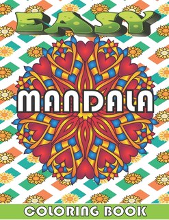 Couverture_Easy Mandala Coloring Book