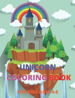 Couverture_Unicorn Coloring Book for Kids Ages 4-8