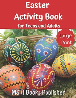 Front cover_Easter Activity Book for Teens and Adults