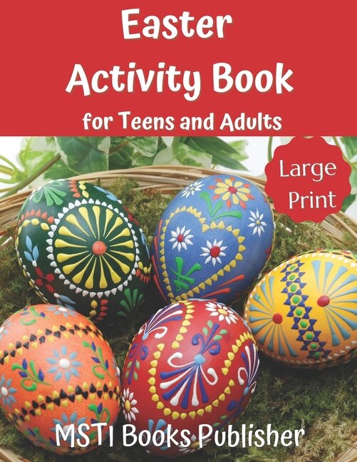 Front cover_Easter Activity Book for Teens and Adults