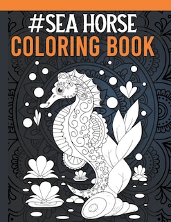 Front cover_Seahorse Coloring Book