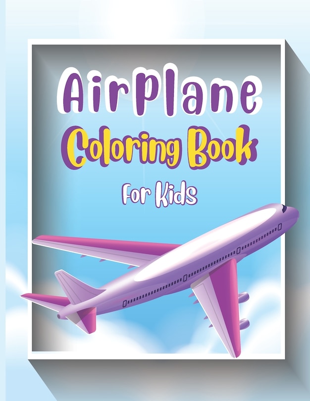 Couverture_Airplane Coloring Book For Kids