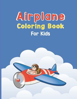 Couverture_Airplane Coloring Book For Kids