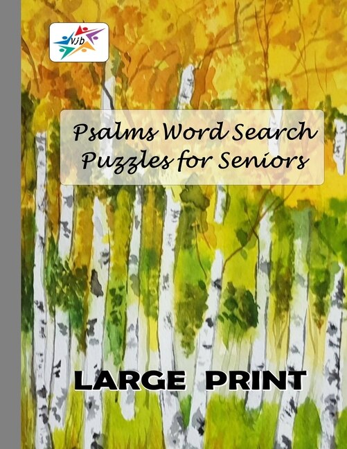Couverture_Psalms Word Search Puzzles for Seniors LARGE PRINT