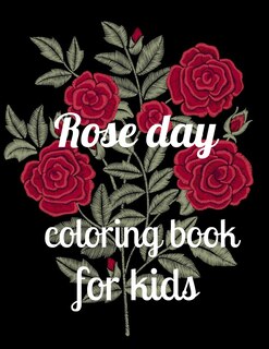 Front cover_Rose day coloring book for kids
