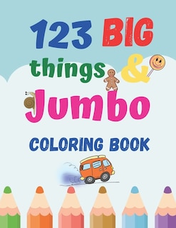 Couverture_123 things BIG & JUMBO Coloring Book