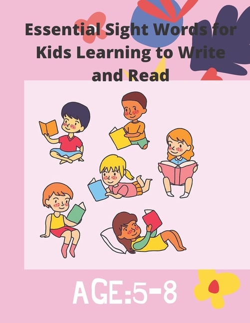 Front cover_Essential Sight Words for Kids Learning to Write and Read